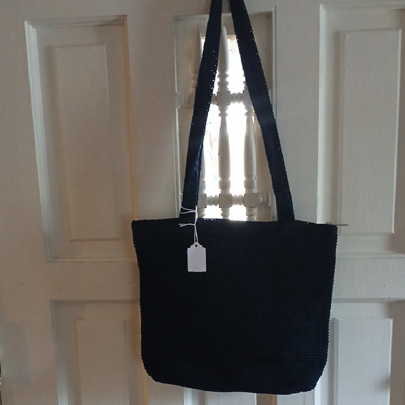 The Sak Handbags - The Sak Midnight Black Tote Bag